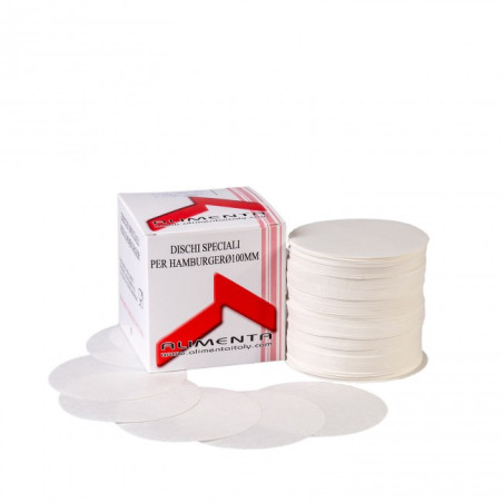 Disco de papel Diámetro 100 mm Blanco 500 gr.